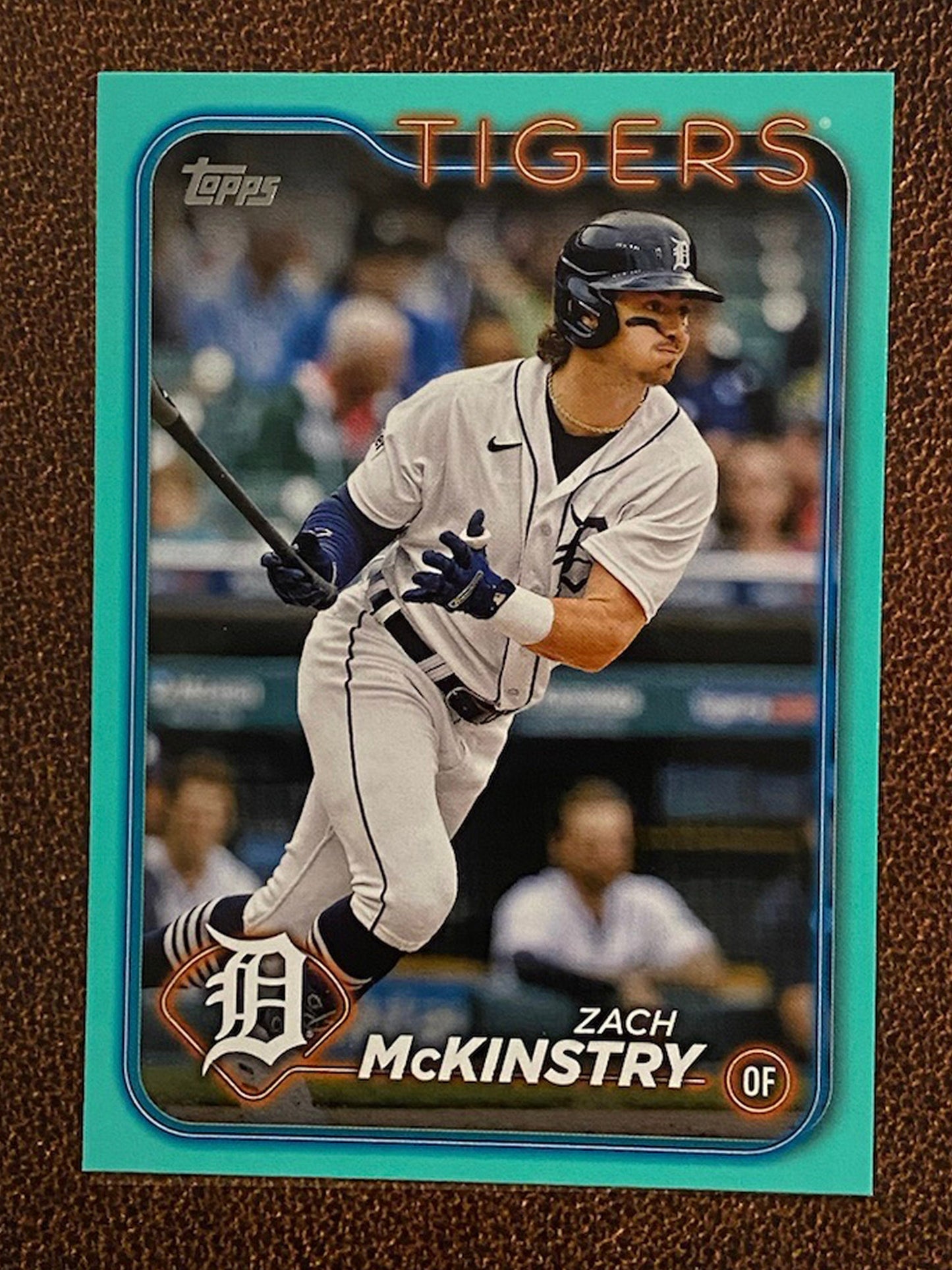 Zach McKinstry - 2024 Topps Series 2 - Aqua Parallel - Tigers