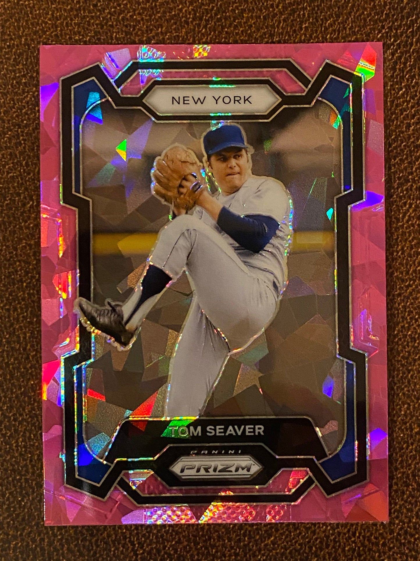 Tom Seaver - 2024 Panini Prizm - Pink Ice Mega - Mets