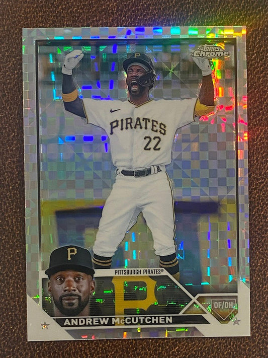 Andrew McCutchen - 2023 Topps Chrome - XFractors - Pirates