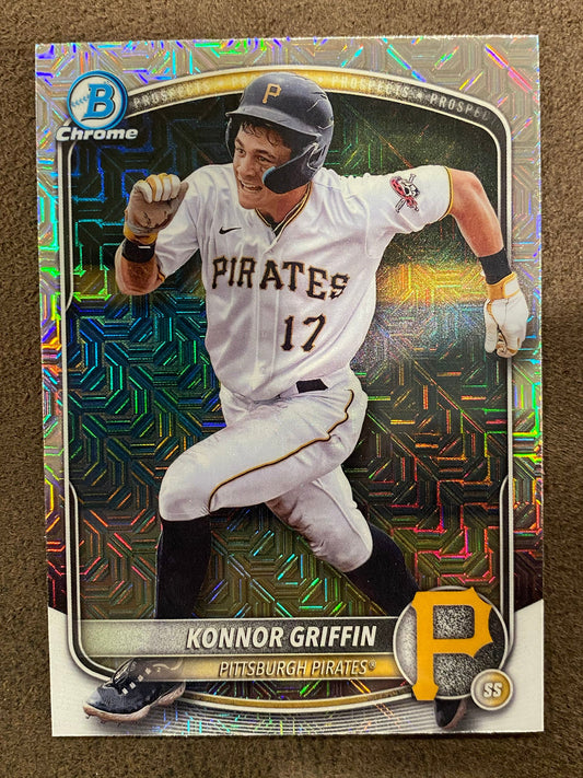 Konnor Griffin - 2025 Bowman - Mojo - Pirates