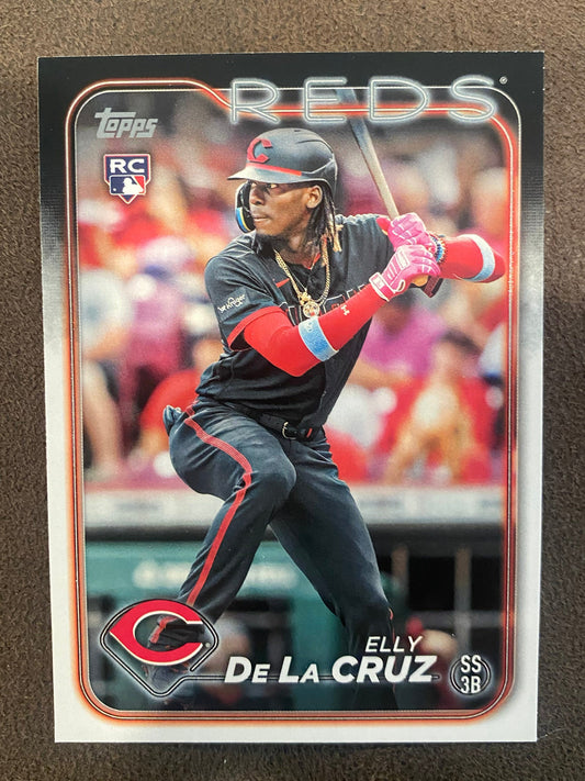 Elly De La Cruz - 2024 Topps Series 1 - Rookie base card - Reds