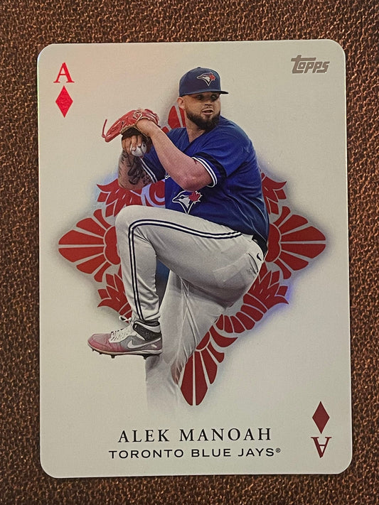 Alek Manoah - 2024 Topps Series 1 - All Aces - Blue Jays