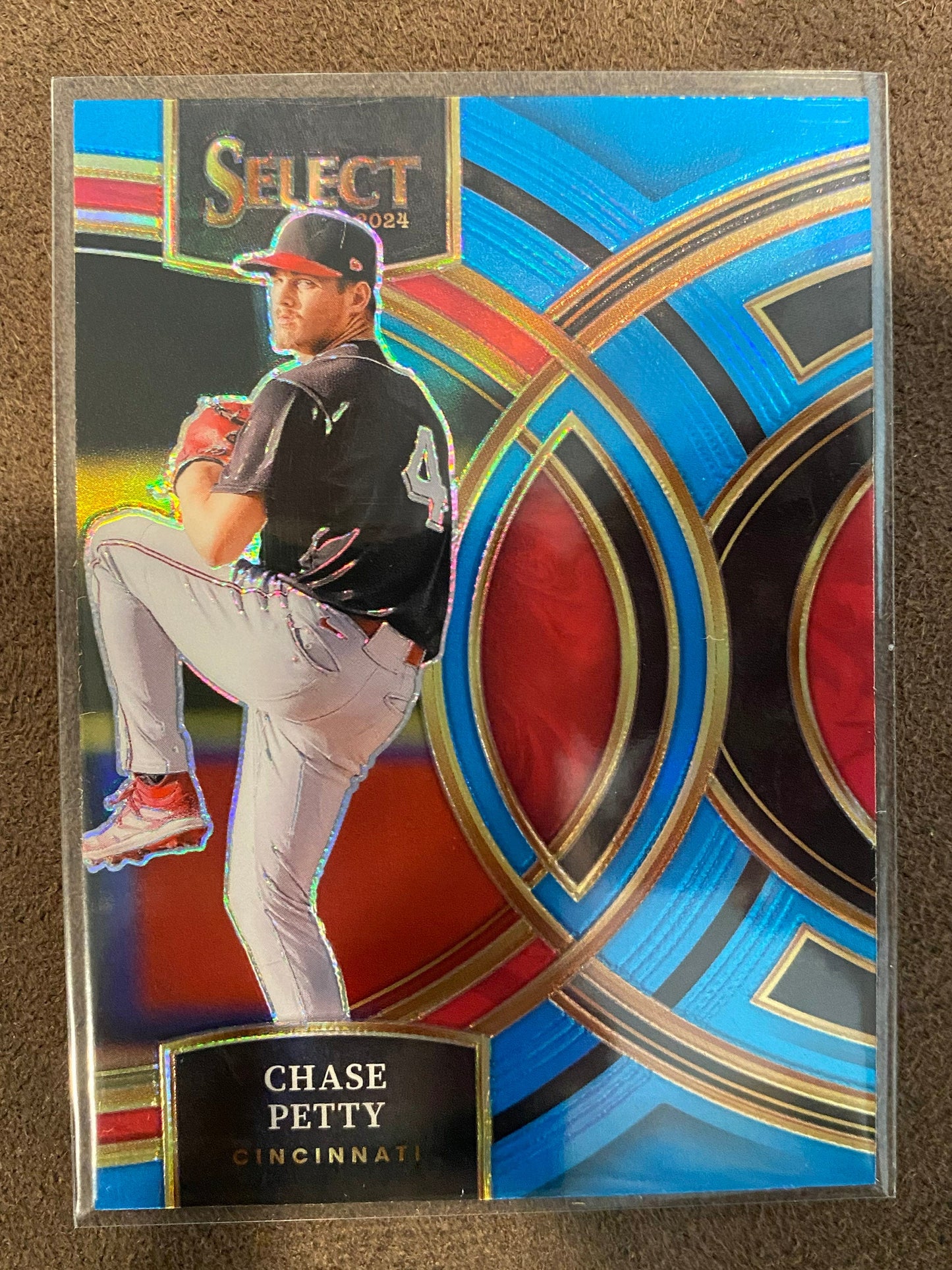 Chase Petty - 2024 Panini Select - Premier Level BLUE /199 - Reds