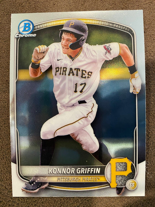 Konnor Griffin - 2025 Bowman - Chrome - Pirates