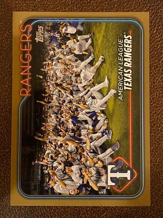 Texas Rangers - 2024 Topps Series 2 - Gold /2024 - Rangers