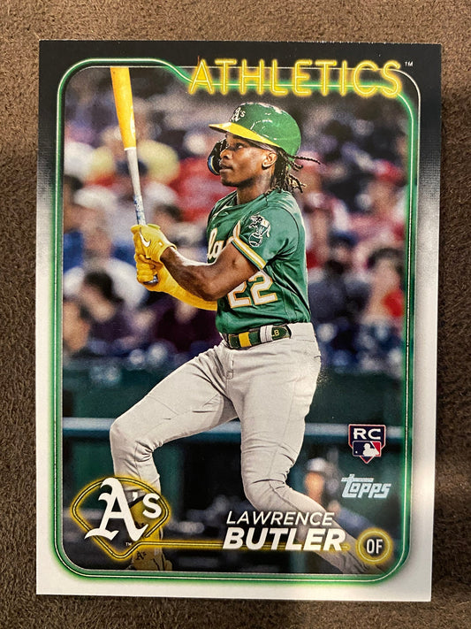 Lawrence Butler - 2024 Topps Series 2 - Base Rookie - Athletics