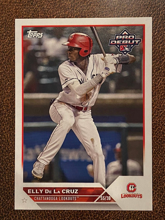 Elly De La Cruz - 2023 Topps Pro Debut - Base - Reds