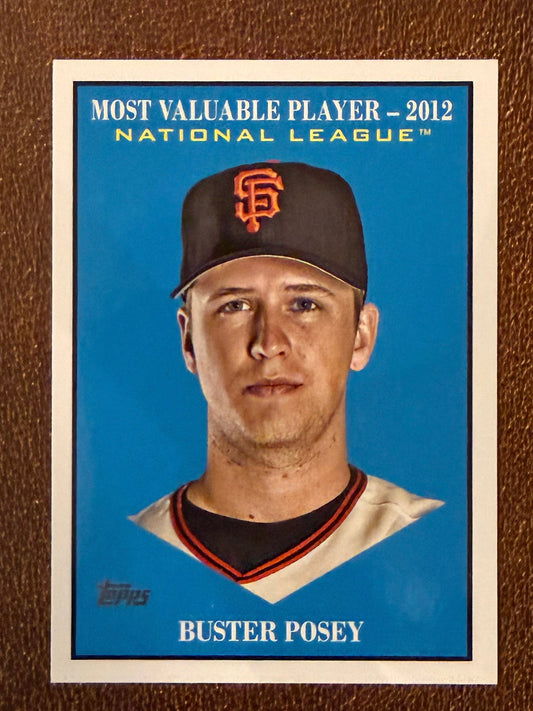 Buster Posey - 2025 Topps Update - MVP Insert - Giants