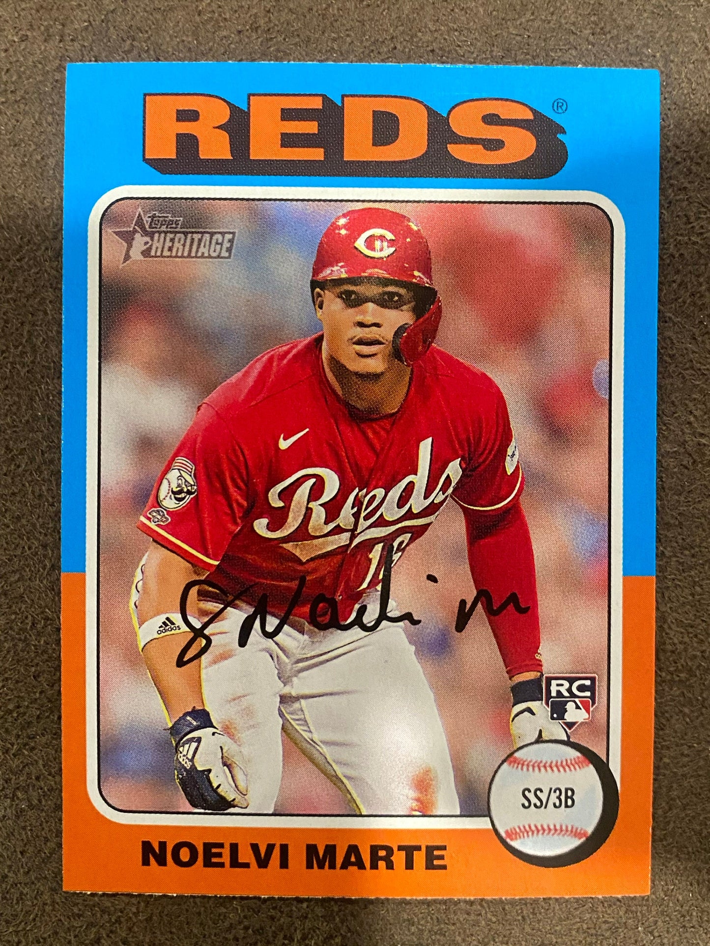 Noelvi Marte - 2024 Topps Heritage - Base - Reds