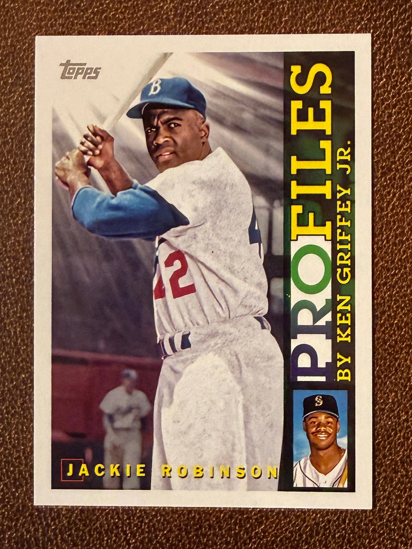 Jackie Robinson - 2026 Topps Series 1 - Profiles Insert - Dodgers