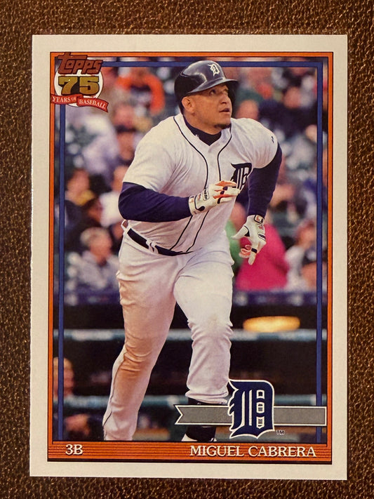 Miguel Cabrera - 2026 Topps Series 1 - 1991 Insert - Marlins