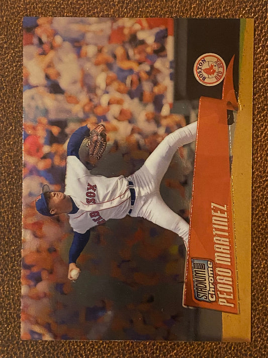Pedro Martinez - 2000 Stadium Club Chrome - Base - Red Sox