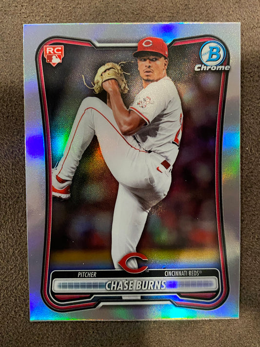 Chase Burns - 2026 Bowman - Red Rookie Redemption - Reds