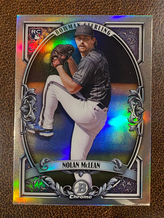 Nolan McLean - 2026 Bowman - Bowman Sterling Insert - Mets
