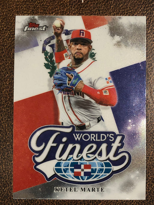 Ketel Marte - 2026 Topps Finest - World's Finest - Diamondbacks