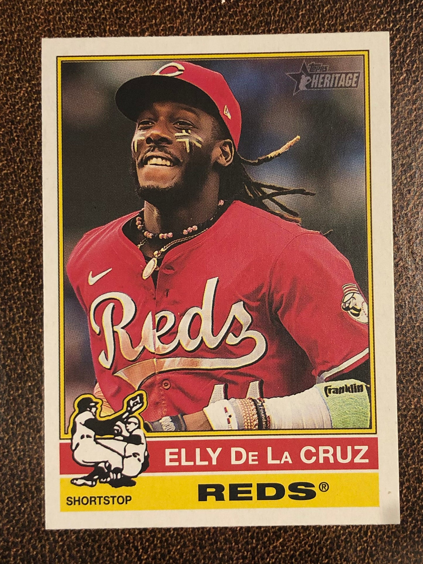 Elly De La Cruz - 2025 Topps Heritage - Base - Reds