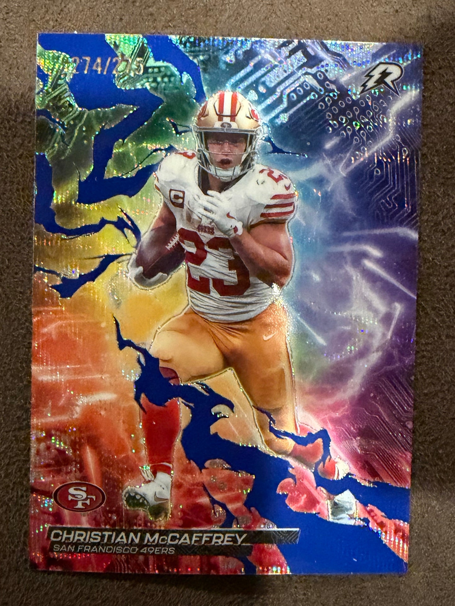 Christian McCaffrey - 2026 Topps Resurgence - Circuit Breakers Blue /275 - 49ers