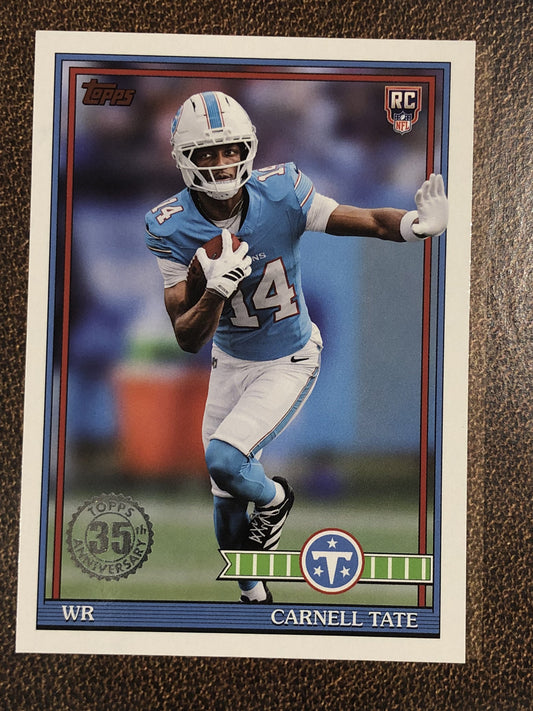 Carnell Tate - 2026 Topps Flagship - 1991 Insert - Titans