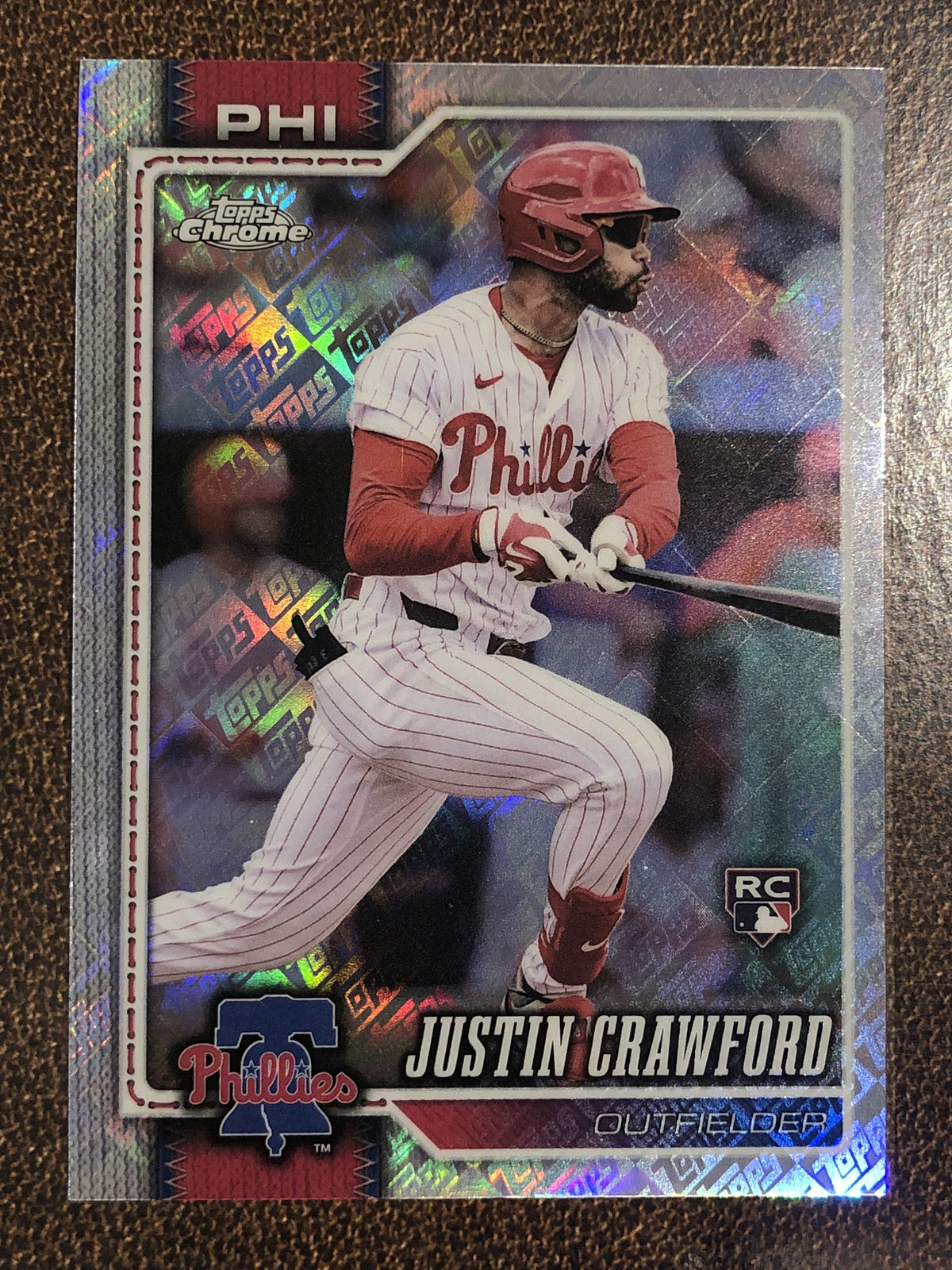 Justin Crawford - 2026 Topps Chrome - Fanatics Topps Foil - Phillies