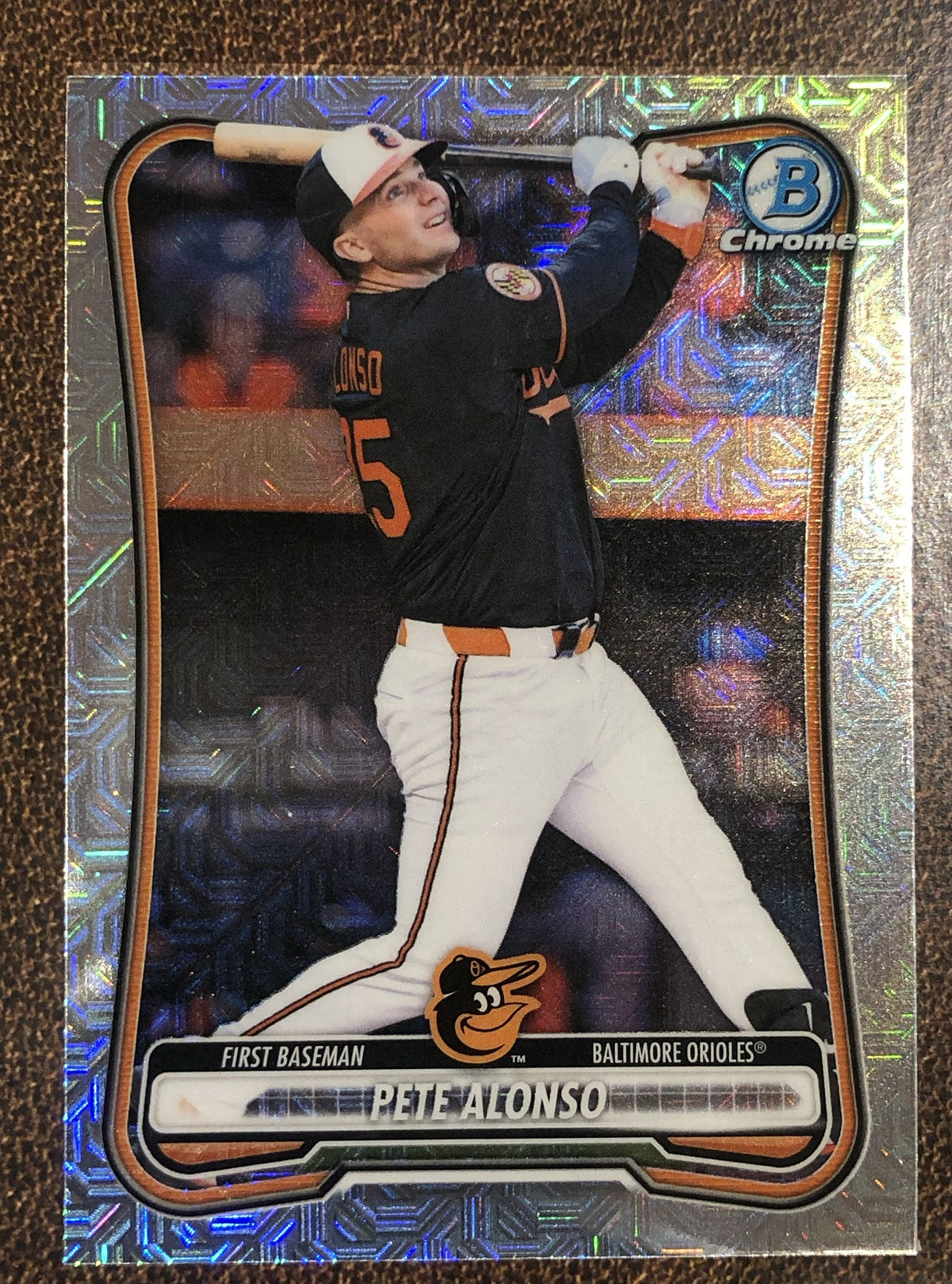 Pete Alonso - 2026 Bowman Chrome - MOJO - Orioles