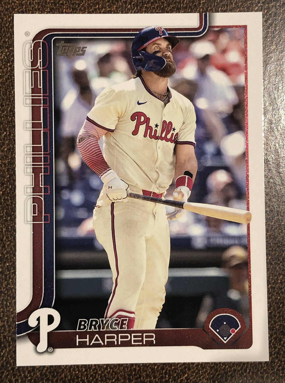 Bryce Harper - 2025 Topps Series 1 - Base Card - Phillies