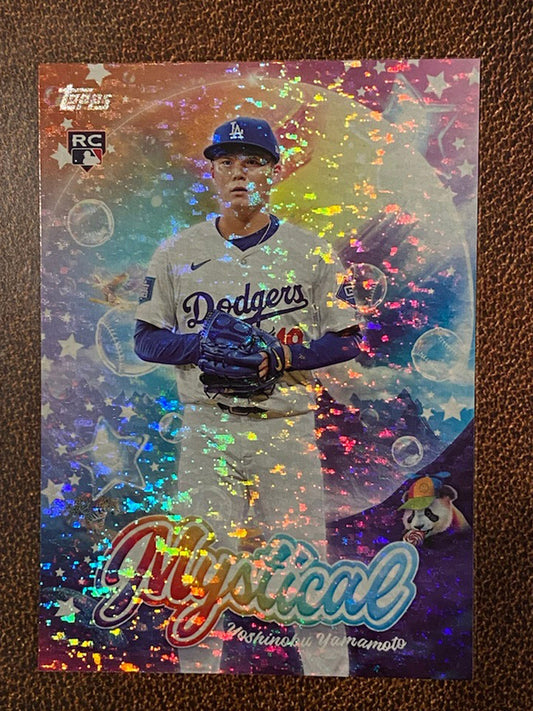Yoshinobu Yamamoto - 2024 Topps Update - Mystical - Dodgers
