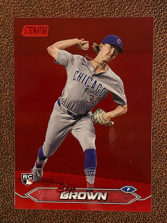 Ben Brown - 2024 Topps Stadium Club - Red Foil - Cubs