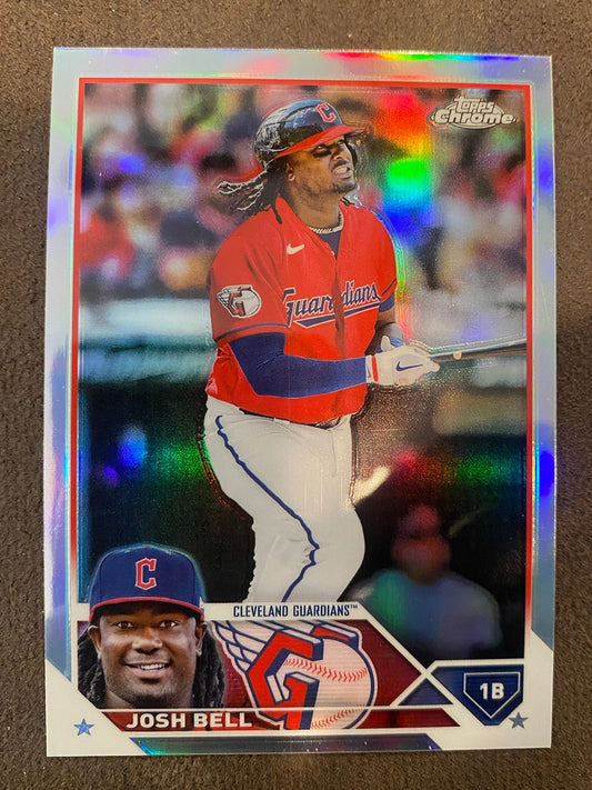 Josh Bell - 2023 Topps Chrome - Refractors - Guardians