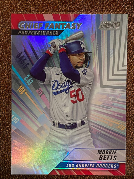 Mookie Betts - 2024 Topps Stadium Club - Chief Fantasy - Dodgers