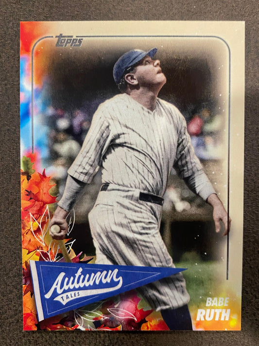 Babe Ruth - 2024 Topps Update - Autumn Tales (AT-25) - Yankees