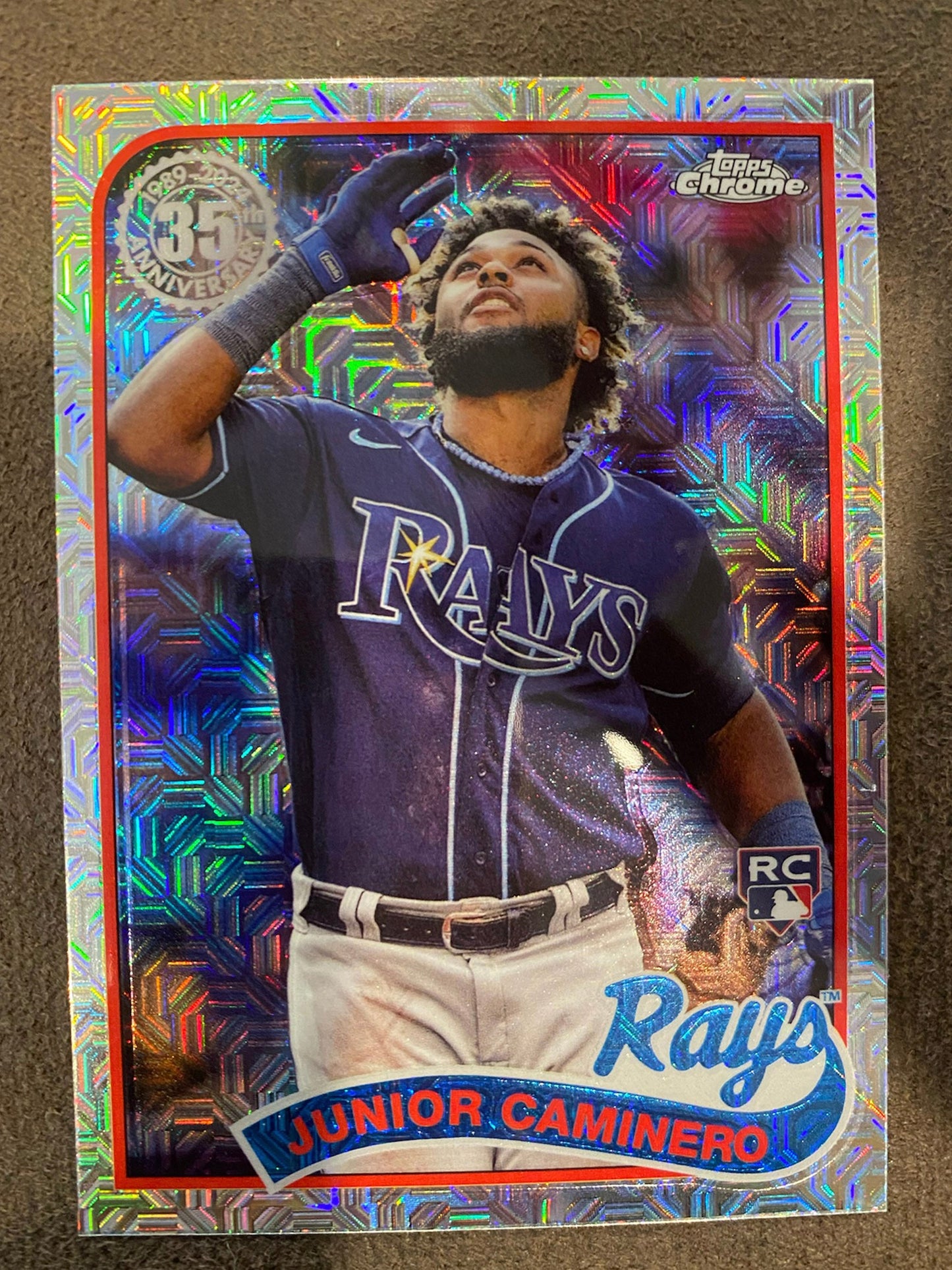 Junior Caminero -  2024 Topps Series 2 - Silver Pack Mojo - Rays