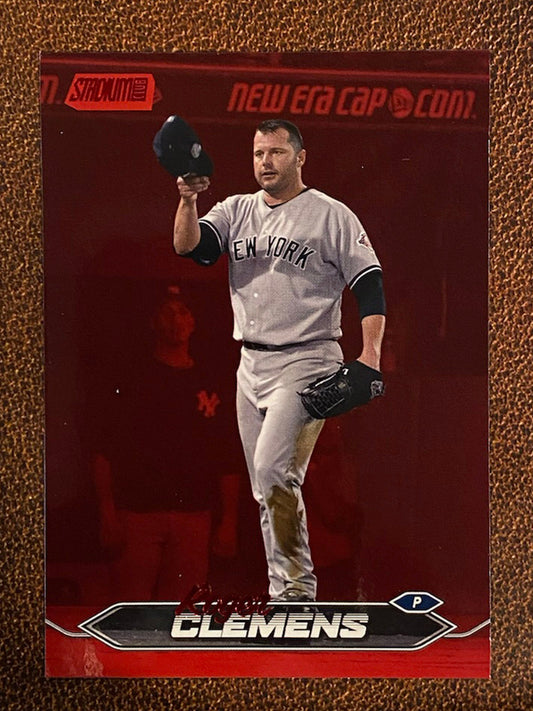 Roger Clemens - 2024 Topps Stadium Club - Red Foil - Yankees