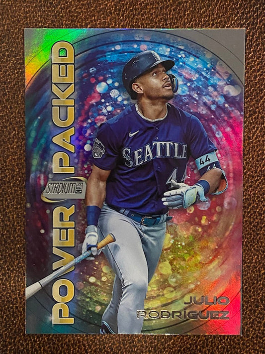 Julio Rodriguez - 2024 Topps Stadium Club - Power Packed - Mariners
