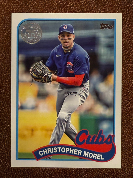 Christopher Morel - 2024 Topps Series 1 - 1989 Insert - Cubs