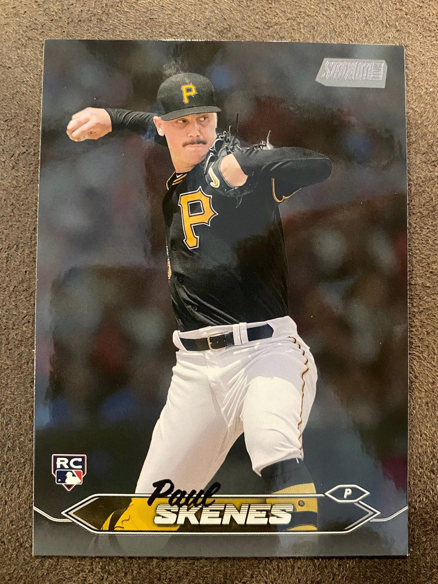 Paul Skenes - 2024 Topps Stadium Club - Black Foil - Pirates