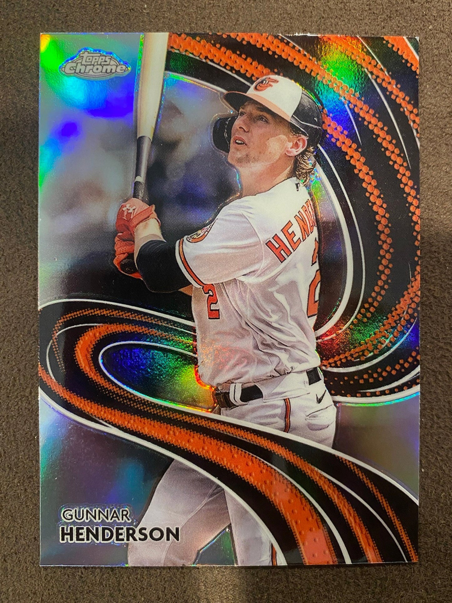 Gunnar Henderson - 2024 Topps Chrome - Strokes - Orioles