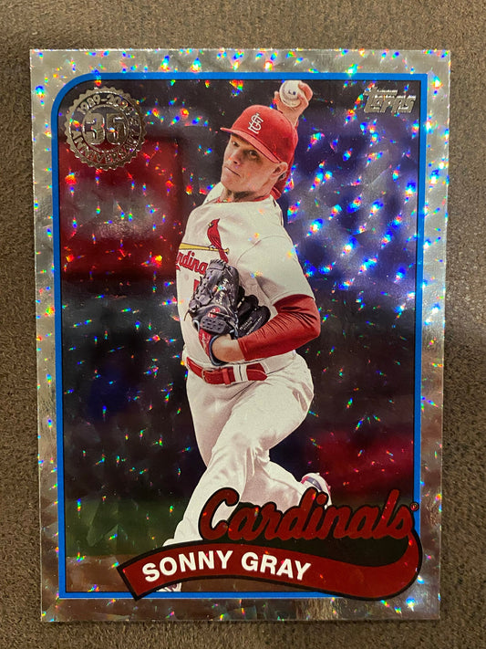 Sonny Gray - 2024 Topps Series 2 - 1989 Silver Foilboards - Cardinals