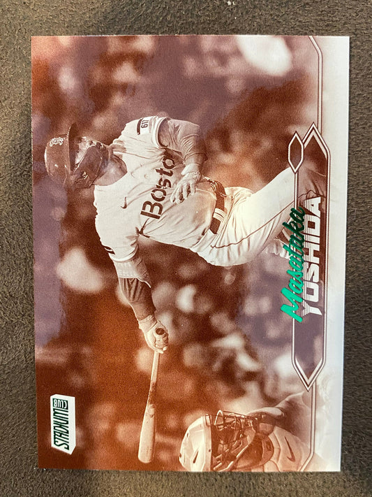 Masataka Yoshida - 2024 Topps Stadium Club - Sepia - Red Sox