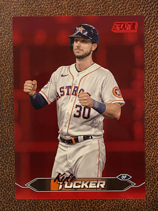 Kyle Tucker - 2024 Topps Stadium Club - Red Foil - Astros