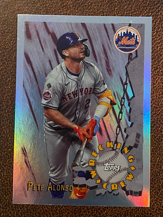 Pete Alonso - 2024 Topps Archives - 1996 Wrecking Crew - Mets