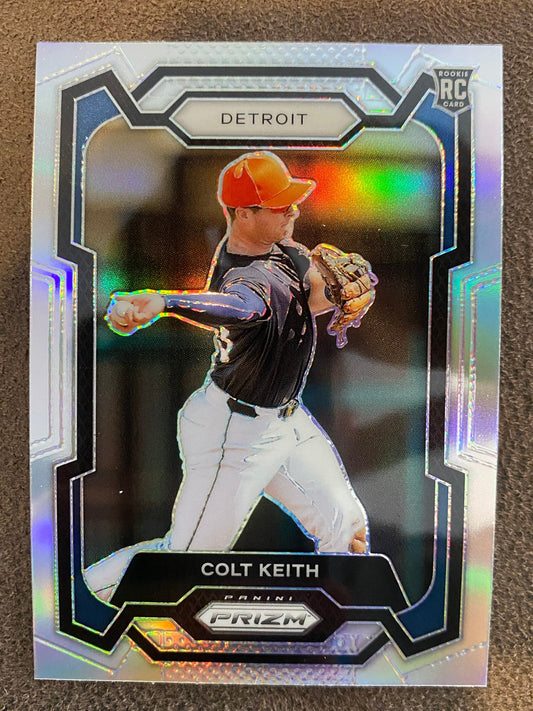 Colt Keith - 2024 Panini Prizm - Silver Refractor - Tigers