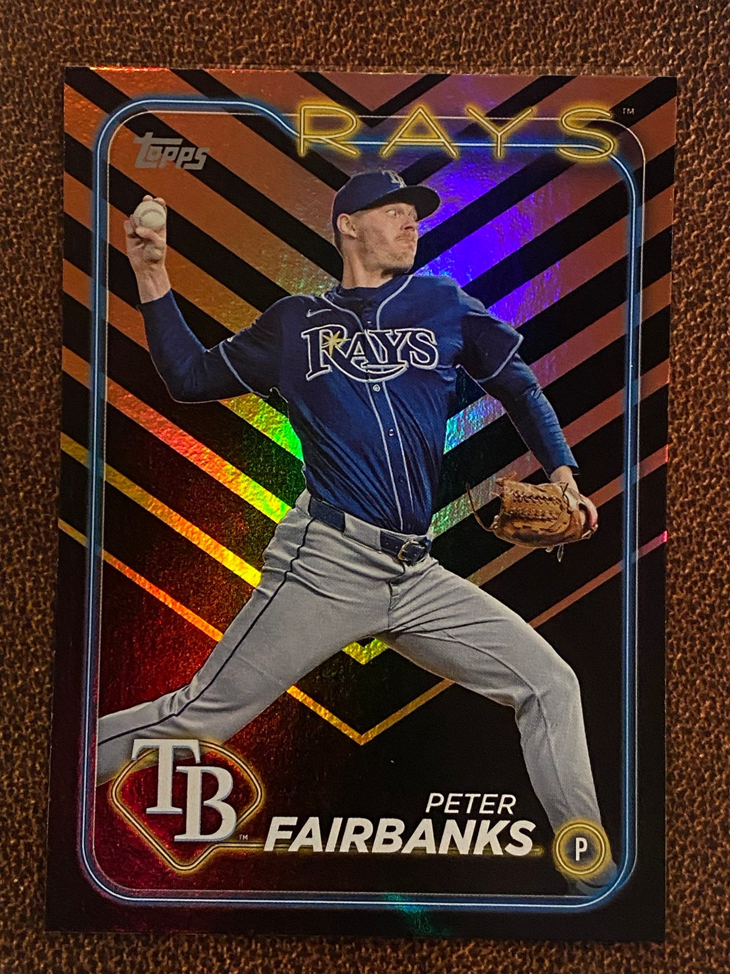 Peter Fairbanks - 2024 Topps Update - Holiday Parallel - Rays