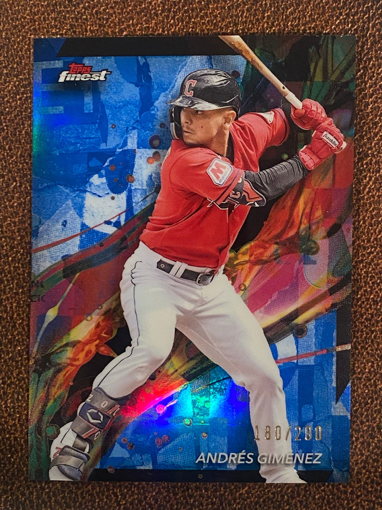 Andrea Gimenez - 2024 Topps Finest - Common Blue /200 - Guardians