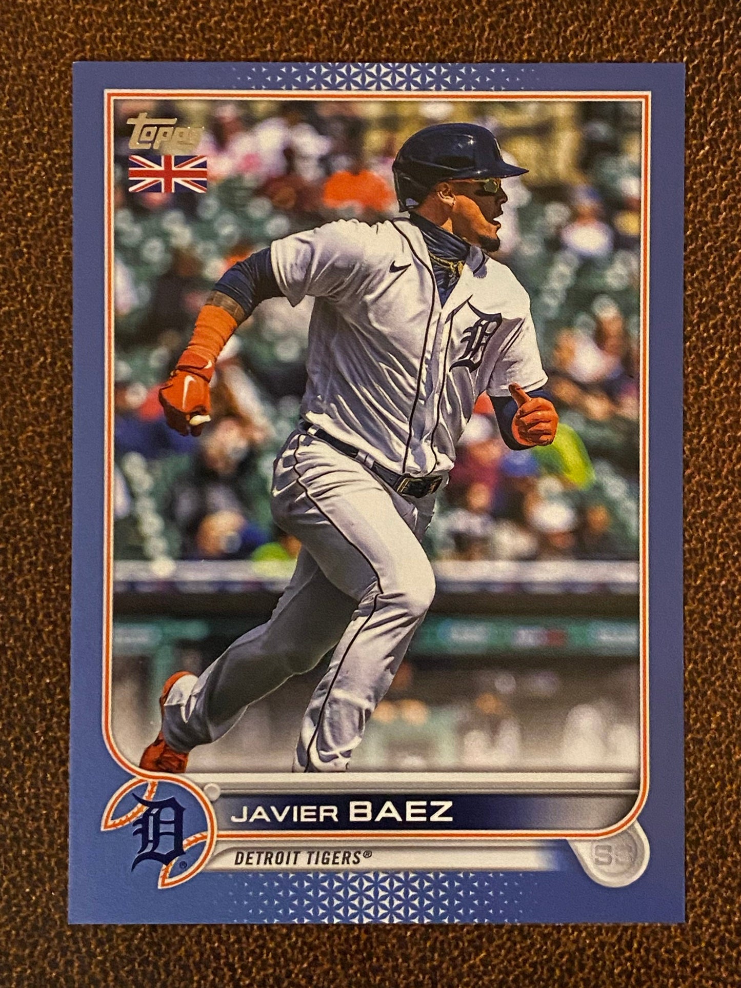 Javier Baez - 2022 Topps UK - Light Blue /75 - Tigers