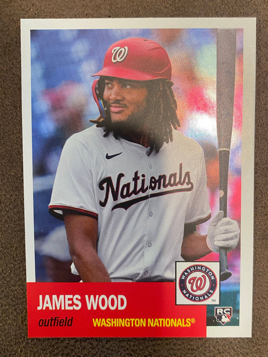 James Wood - 2025 Topps Heritage - 25th Anniversary Holographic - Nationals