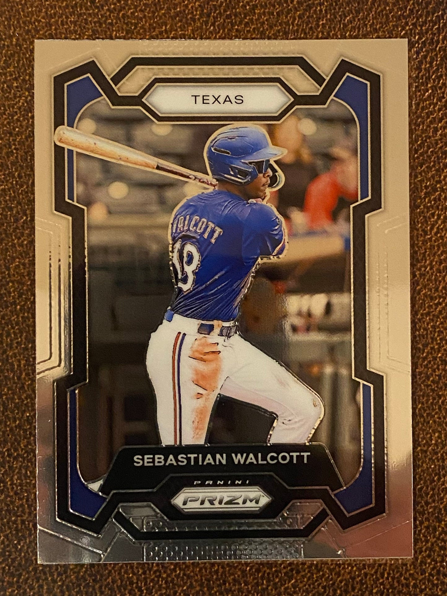 Sebastian Walcott - 2024 Panini Prizm - base card - Rangers