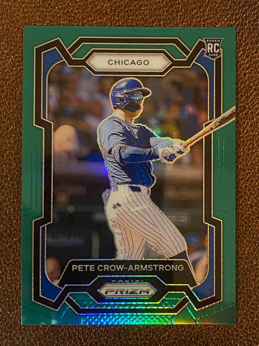 Pete Crow Armstrong - 2024 Panini Prizm - Green Prism - Cubs