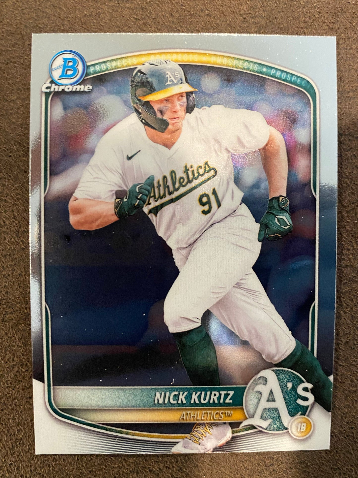 Nick Kurtz - 2025 Bowman - Chrome - Athletics