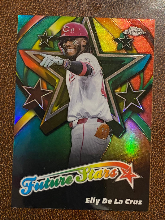 Elly De La Cruz - 2025 Topps Chrome - Future Stars - Reds