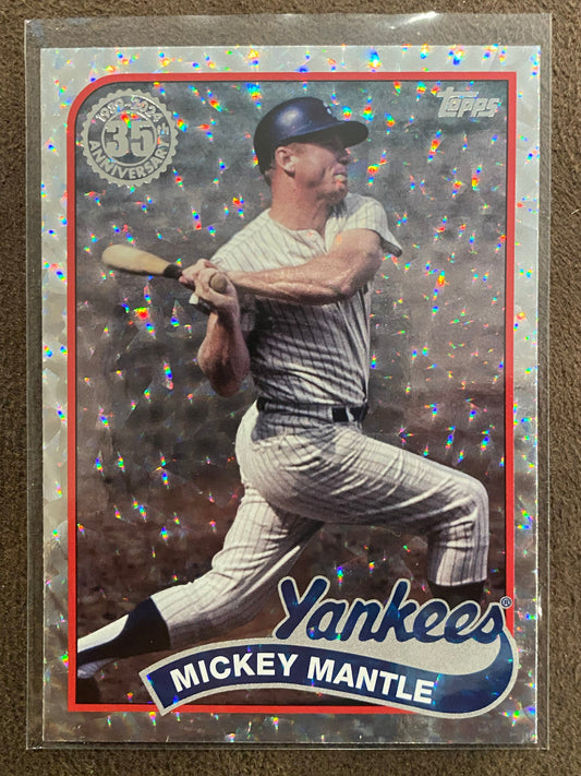 Mickey Mantle - 2024 Topps Series 2 - Foilboards - Yankees